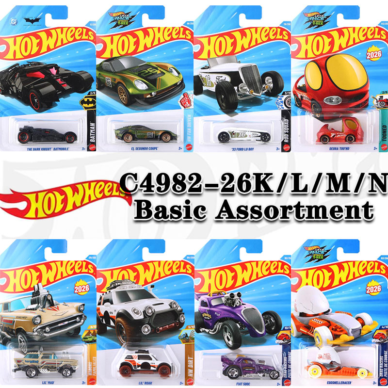 Kids Toys Young - Hot Wheels C4982-2026 Collectie, 1:64 Diecast