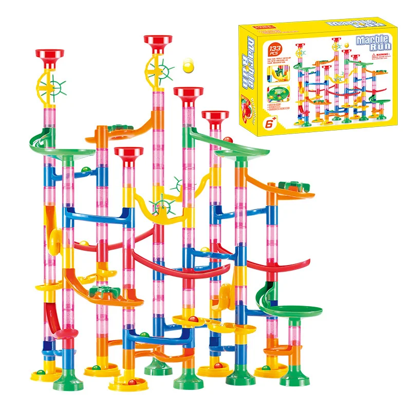 Marble Run Set - 50-142-delige 3D Maze Ball Roll Speelgoed