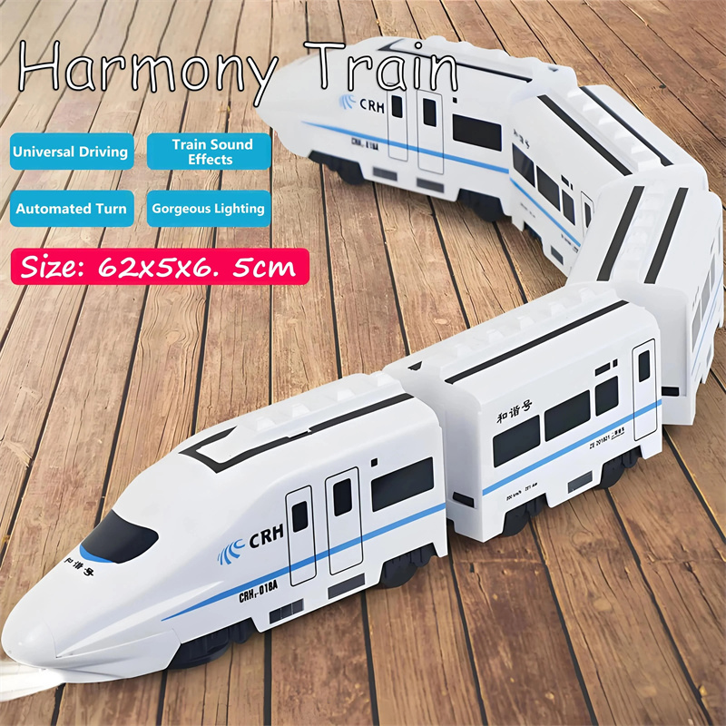 Kids Toys Electric Car - Speelgoedtrein Elektrische kogeltrein Batterij-aangedreven actielocomotie Auto