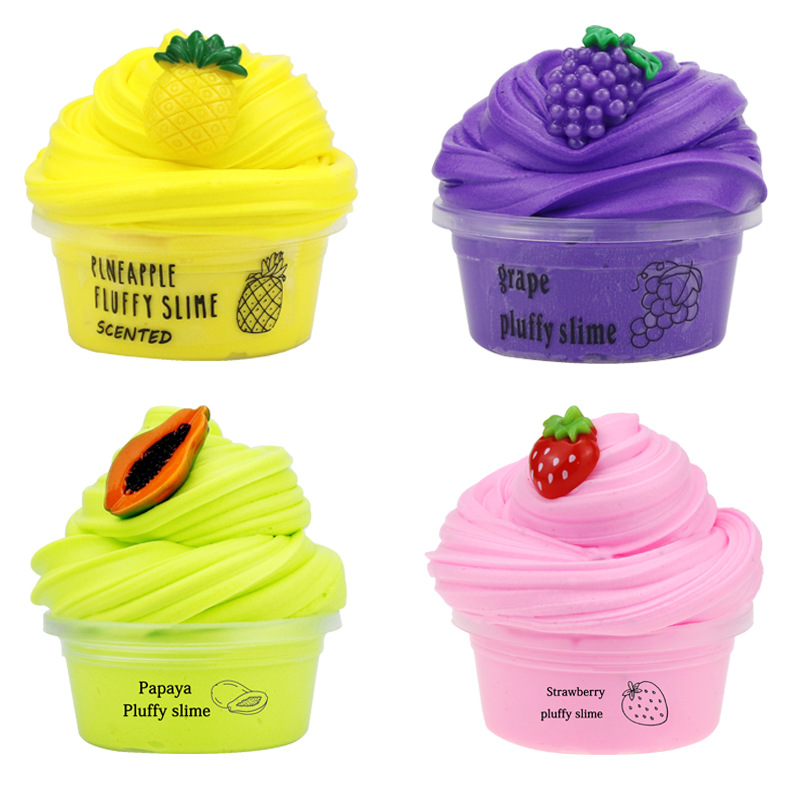 Kids Toys Amazon - Fruit Slime, Pluizige Cloud Slime, Puff