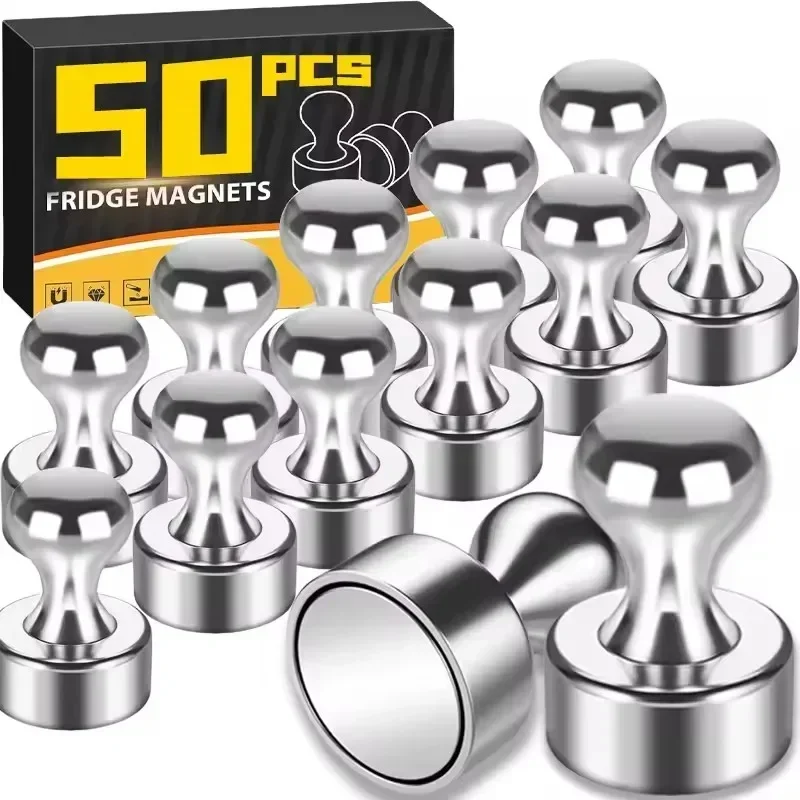 Magnetic Drawing Board - 1-50 stuks metalen magnetische pinnen, neodymium