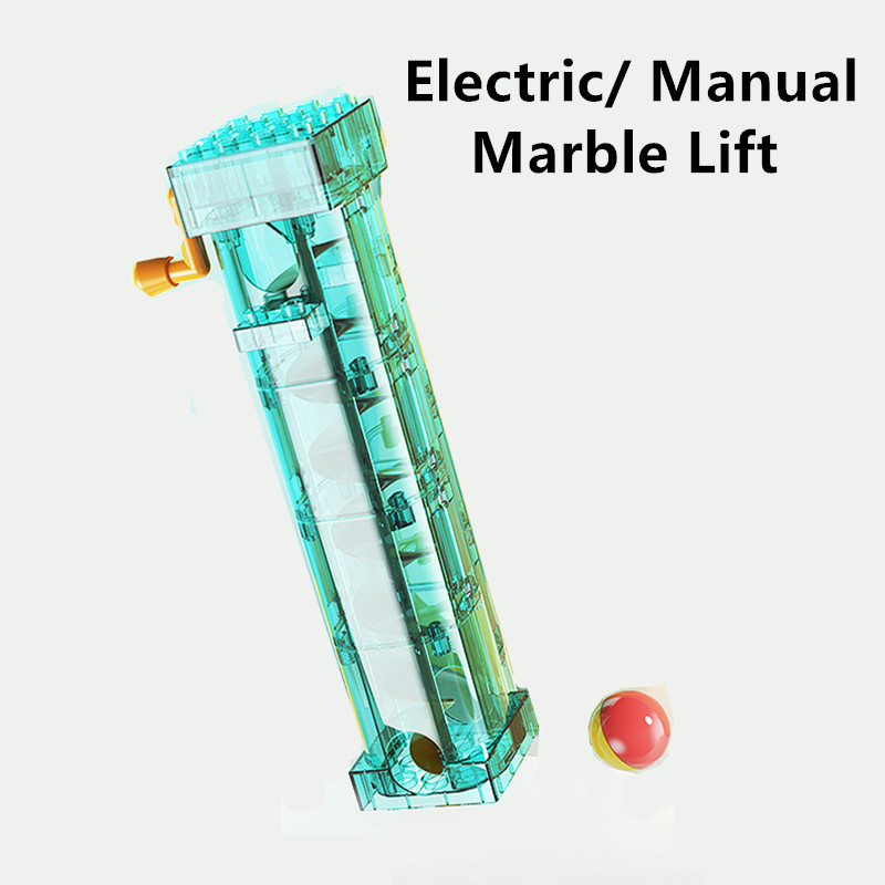 Marble Run Set - Fancytree Elektrische handmatige lift Marble Race
