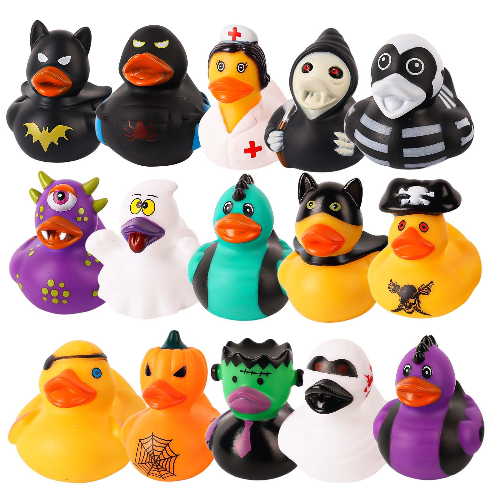 12/24/36Pc Halloween Rubber Ee - Rubber Duck Bath recensie en prijs
