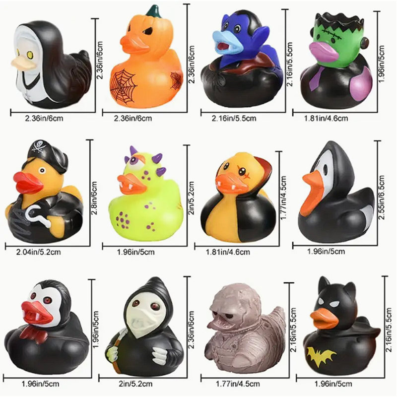 6/12/24 stuks Halloween rubber - Rubber Duck Bath recensie en prijs