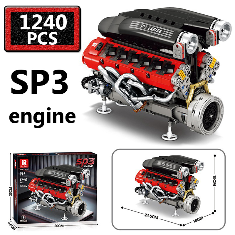 1240PCS Auto Motor SP3 Motor 1 - Kids Toys Idea recensie en prijs