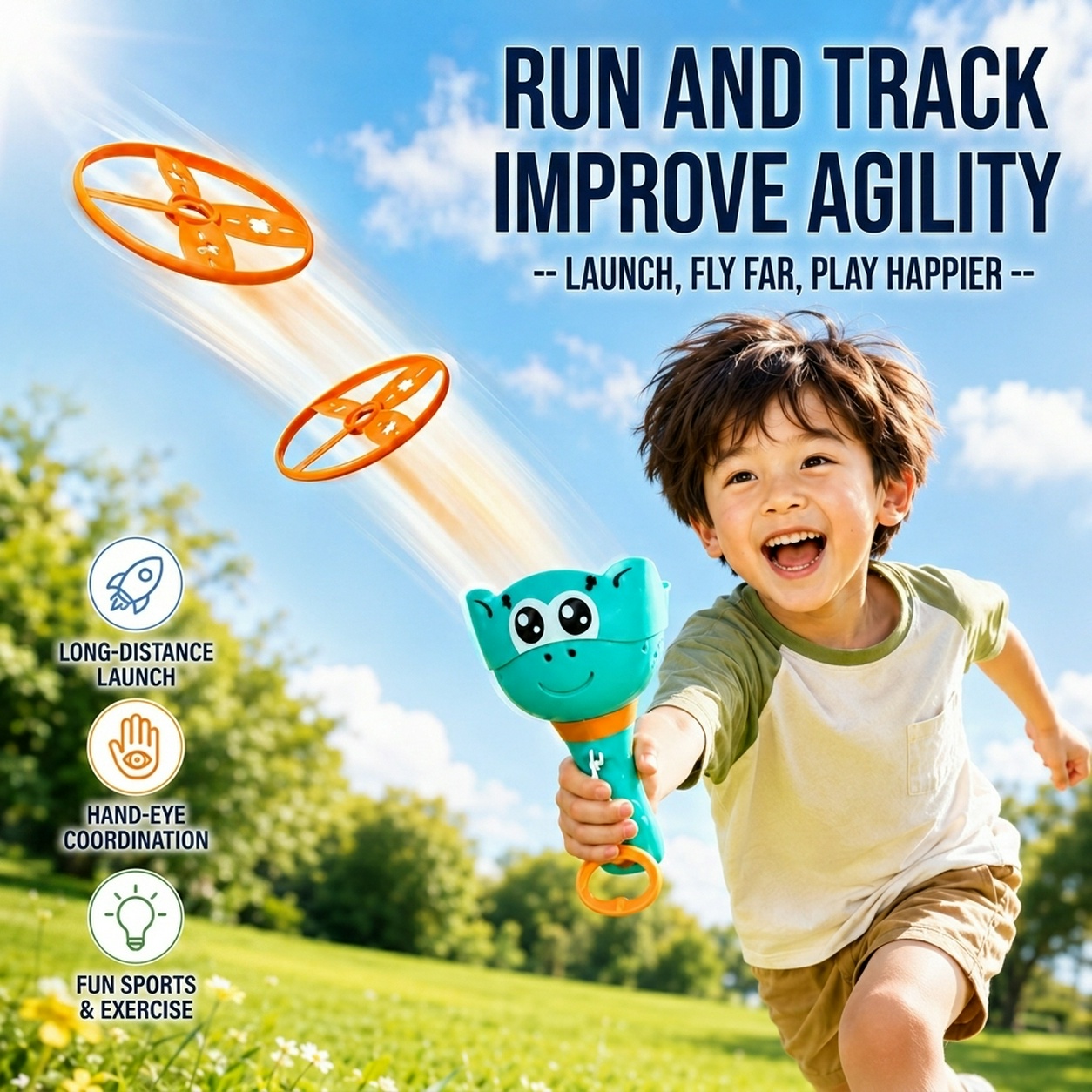 Mquduo Flying Disc Catapult La - Catapult Launcher Toy recensie en prijs