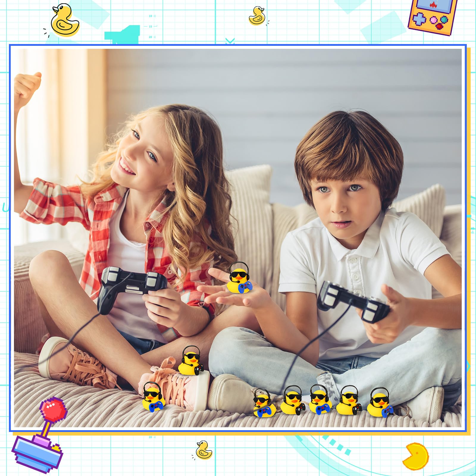1 set videogame feestartikelen - Rubber Duck Bath recensie en prijs