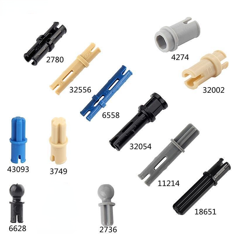 10 Stuks Bolt Pin Moc High-Tec - Lego Set Creator recensie en prijs