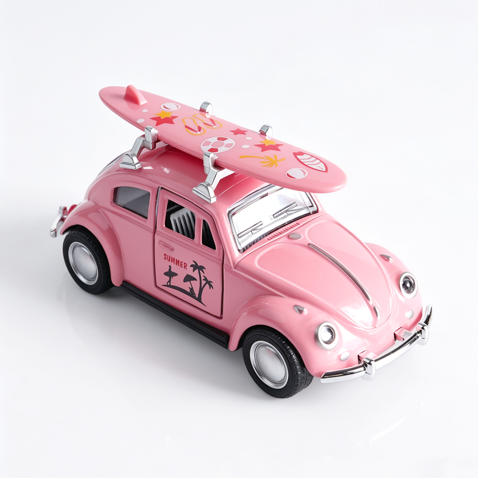 1:36 roze Volkswagen Kever geg - Kids Toys Young recensie en prijs