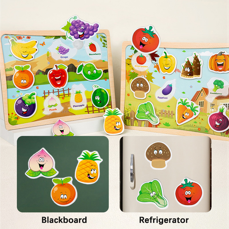 2-in-1 magnetisch puzzelbord - - Magnetic Drawing Board recensie en prijs