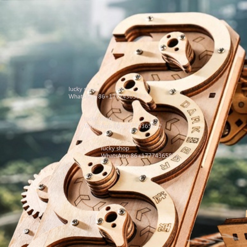 Ury 3D houten puzzel elektrisc - Marble Run Set recensie en prijs