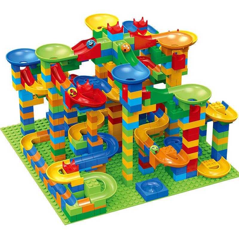 Rail Block Marble Race Run Sli - Marble Run Set recensie en prijs