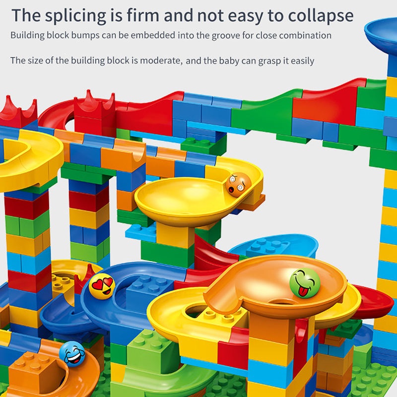 Rail Block Marble Race Run Sli - Marble Run Set recensie en prijs