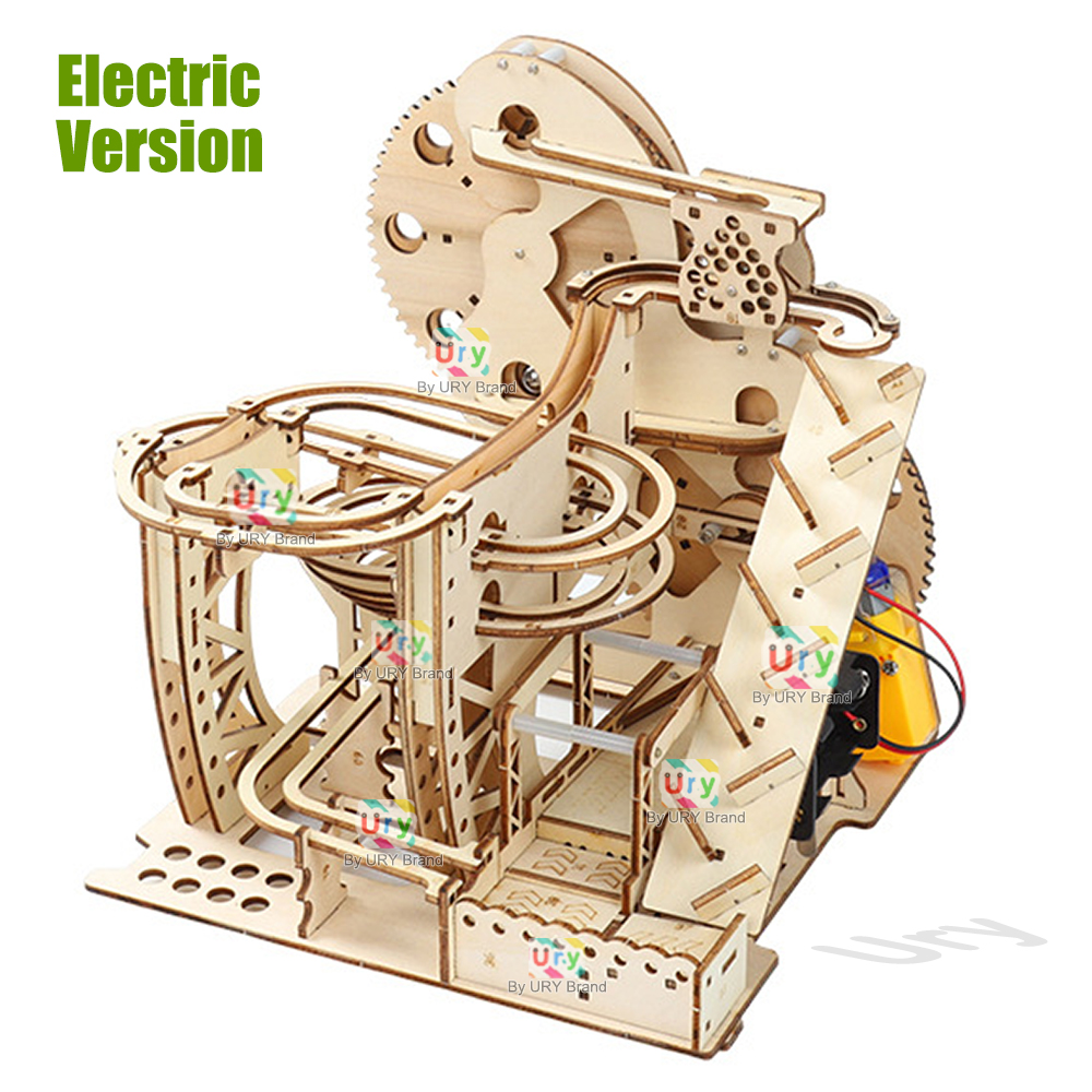 Ury 3D Houten Puzzel Knikkerba - Marble Run Set recensie en prijs