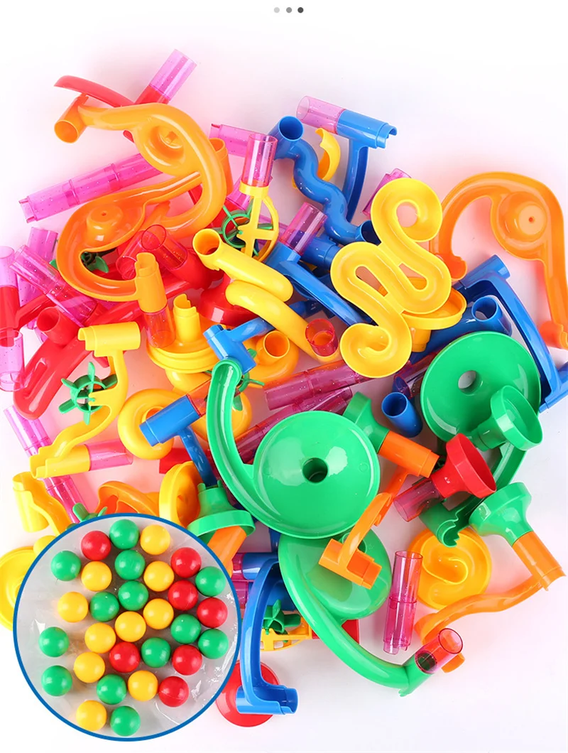 50-142PCS 3D Doolhof Bal Rol S - Marble Run Set recensie en prijs