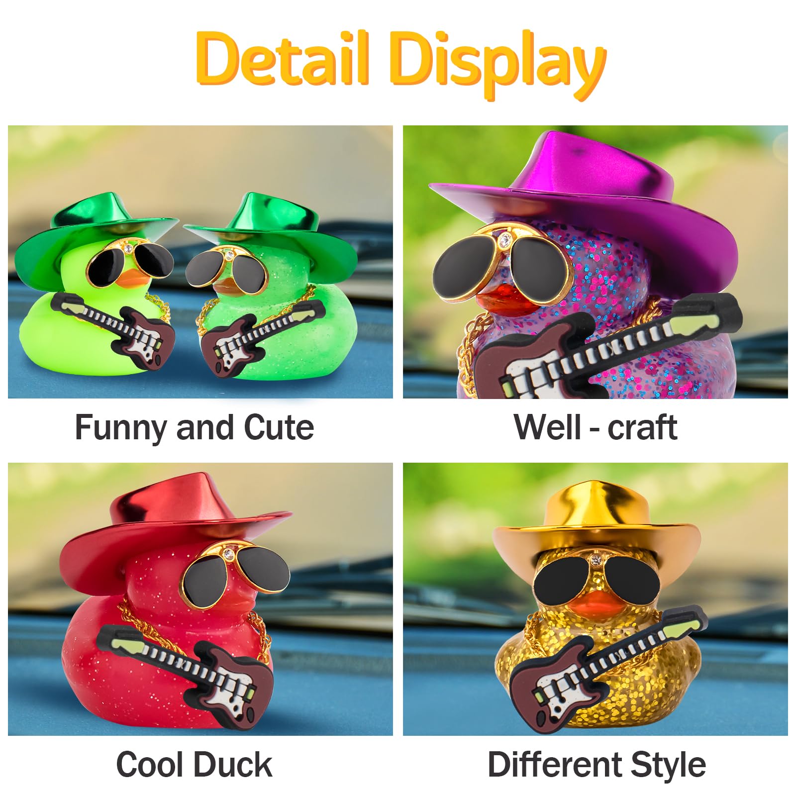 Autodecoraties Laser Cowboyhoe - Rubber Duck Bath recensie en prijs