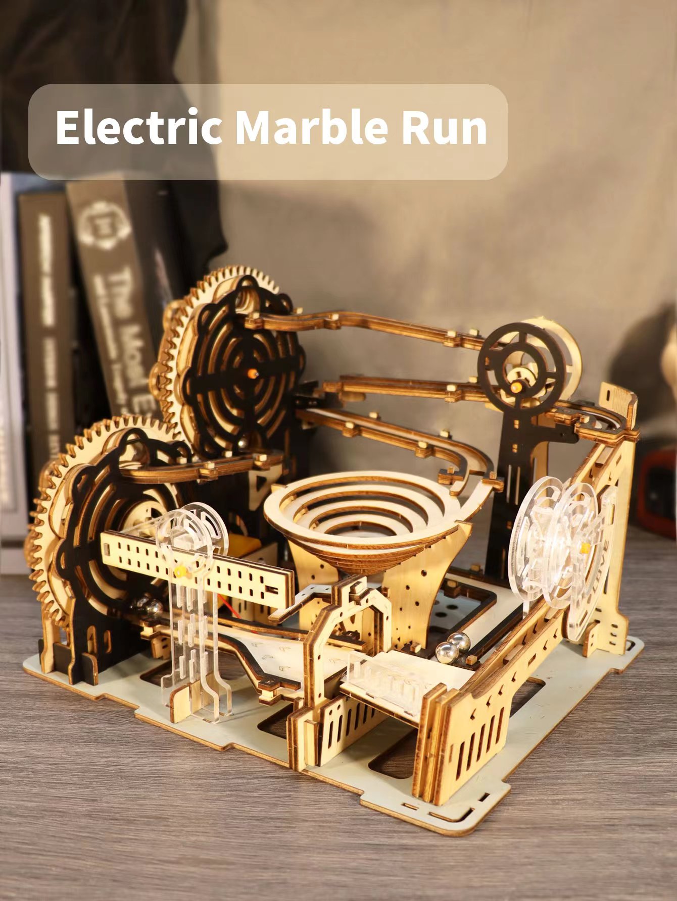 Elektrische 3D Houten Puzzels  - Marble Run Set recensie en prijs