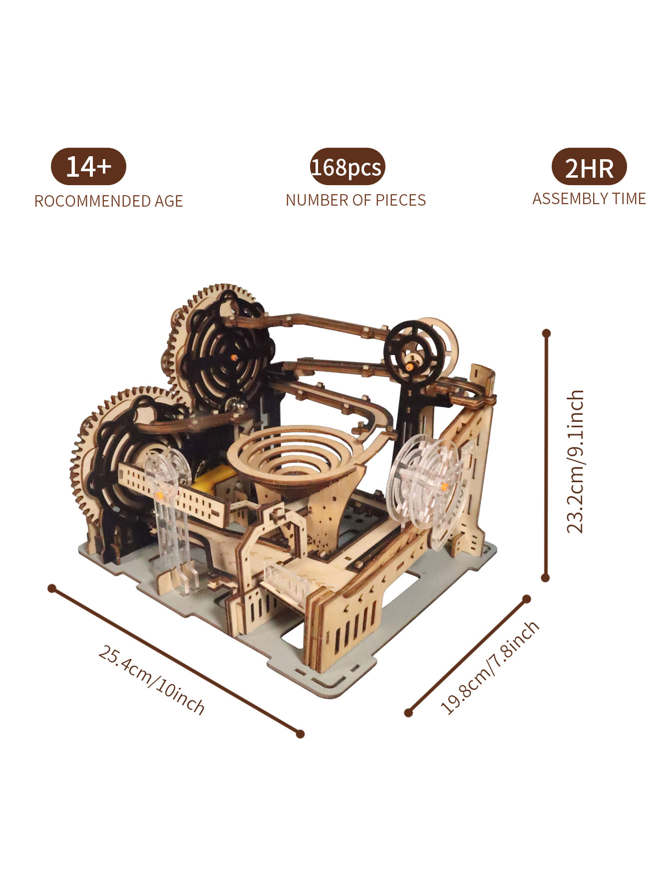 Elektrische 3D Houten Puzzels  - Marble Run Set recensie en prijs