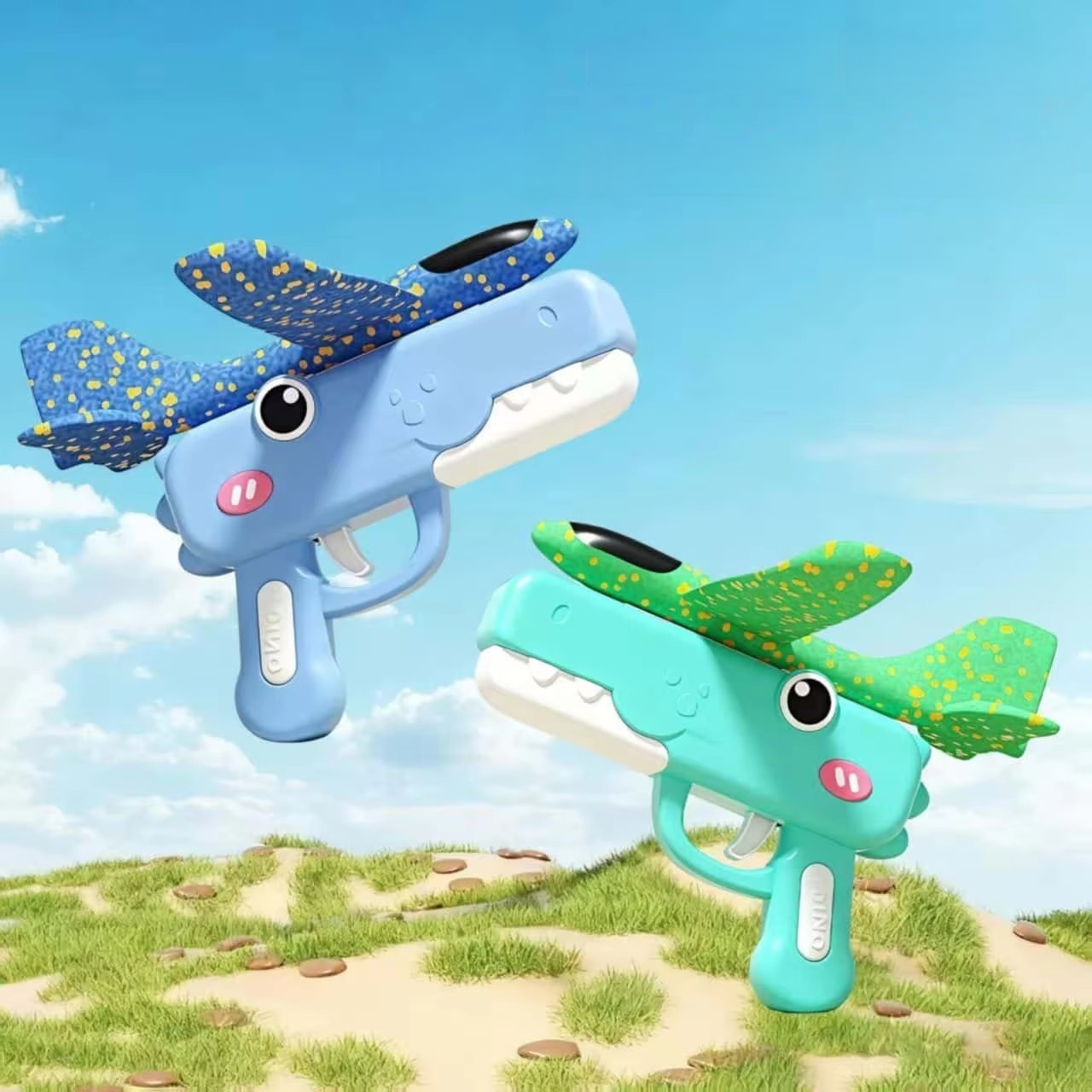 Dinosaurus Schuimvliegtuig Lan - Catapult Launcher Toy recensie en prijs